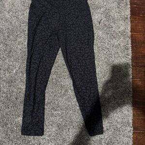 Danskin Black Leopard Print Leggings